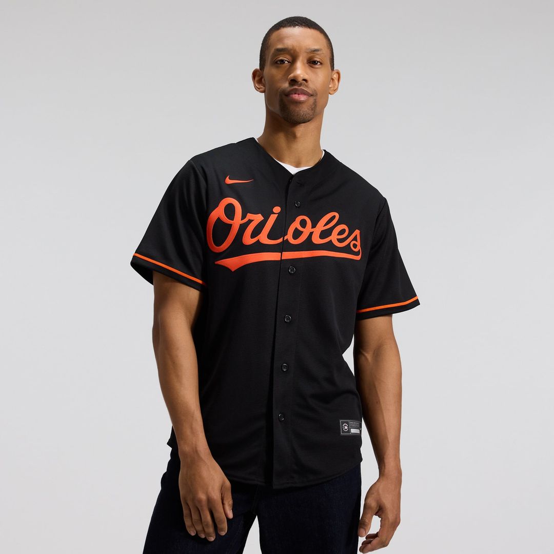 Baltimore Orioles Nike Gray Road Replica Team Jersey