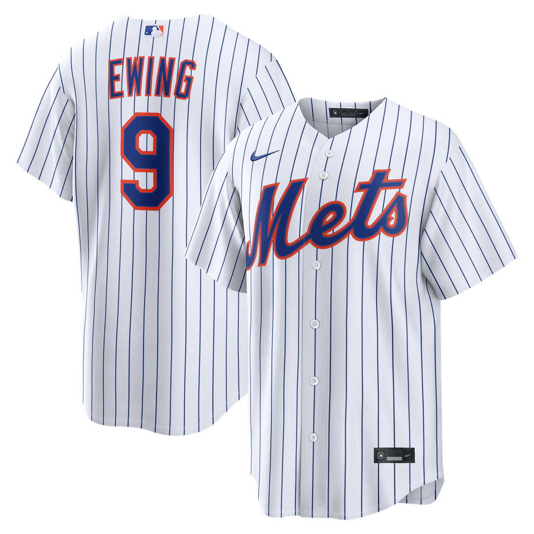 New York Mets AJ Ewing Nike White Home Replica Jersey