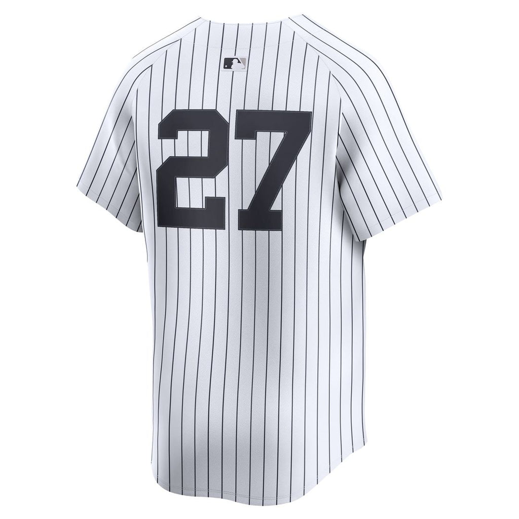 New York Yankees Giancarlo Stanton Nike White Home Limited Player Jersey