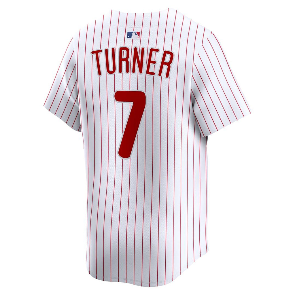Philadelphia Phillies Trea Turner Nike White Home Limited Player Jersey