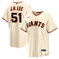 San Francisco Giants Jung Hoo Lee Nike Cream Home Replica Jersey