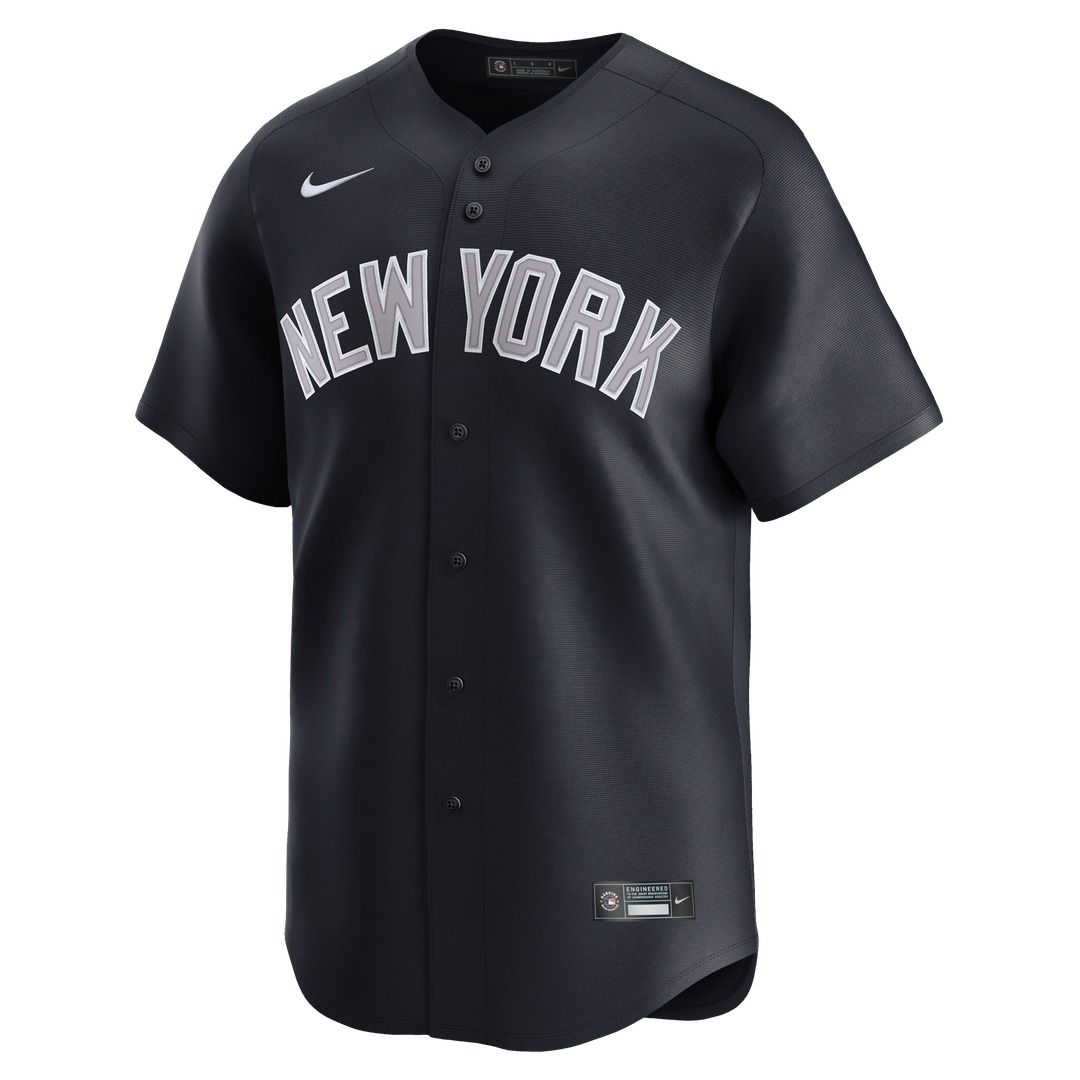 New York Yankees Aaron Judge Nike Gray Road Limited Player Jersey