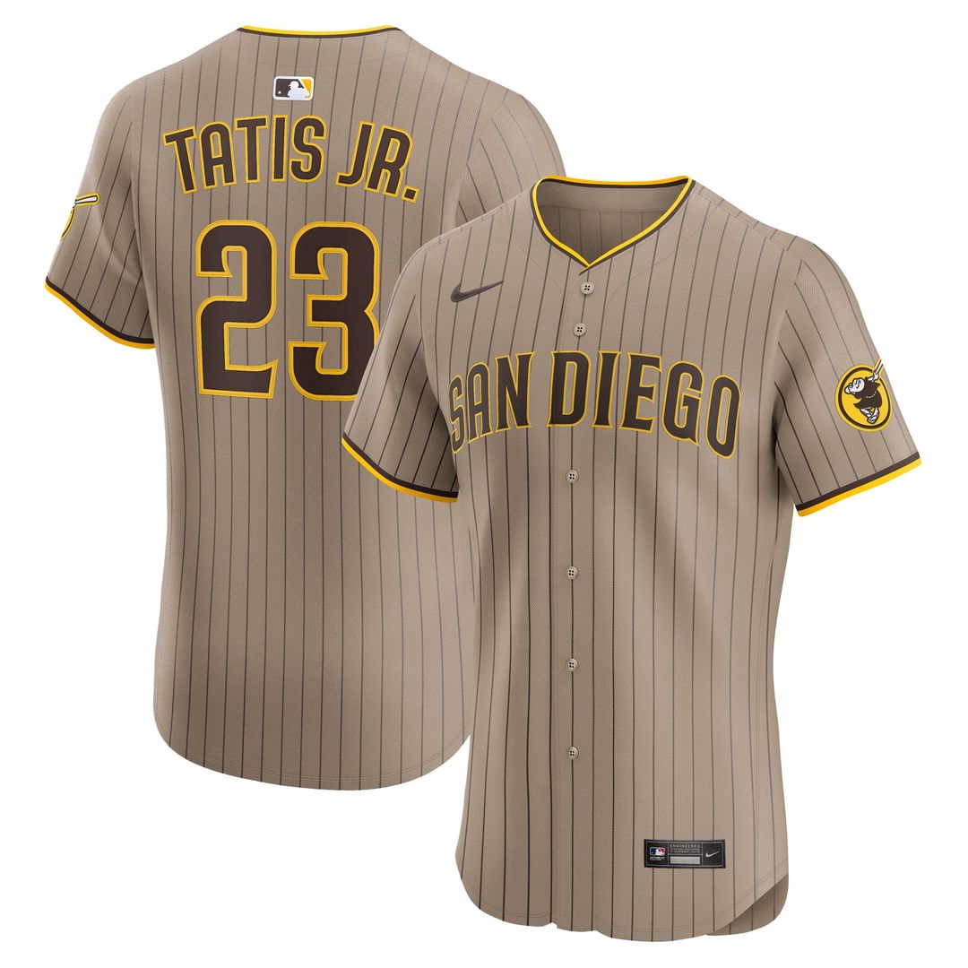 San Diego Padres Fernando Tatis Jr. Nike White Home Elite Jersey