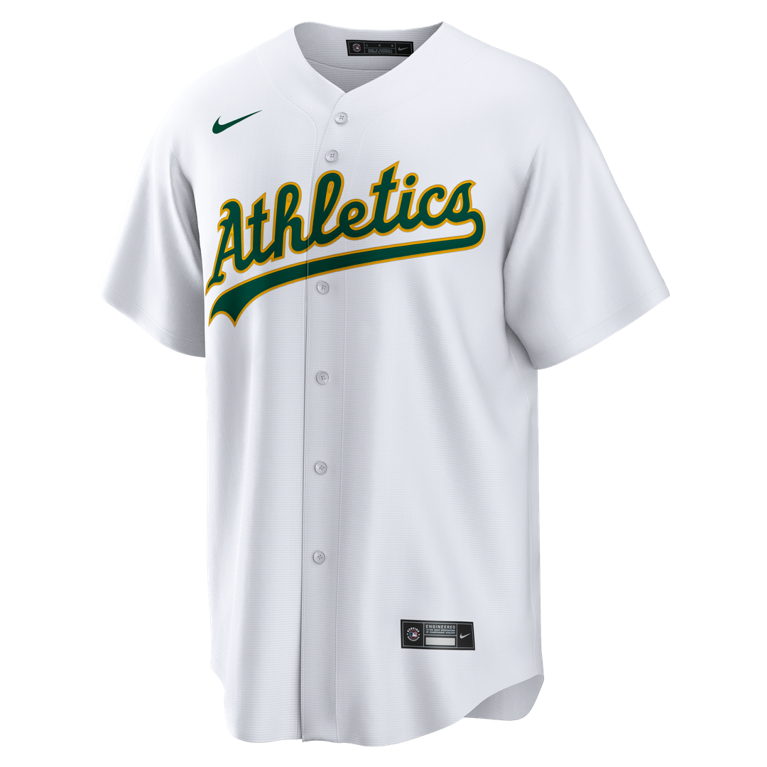 Athletics Nike White Home Big & Tall Replica Jersey
