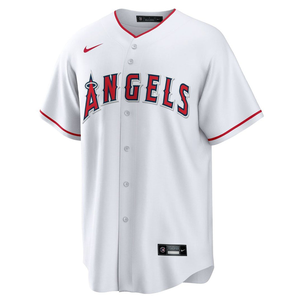 Los Angeles Angels Nike White Home Blank Replica Jersey