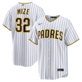 San Diego Padres Casey Mize Nike White Home Replica Jersey