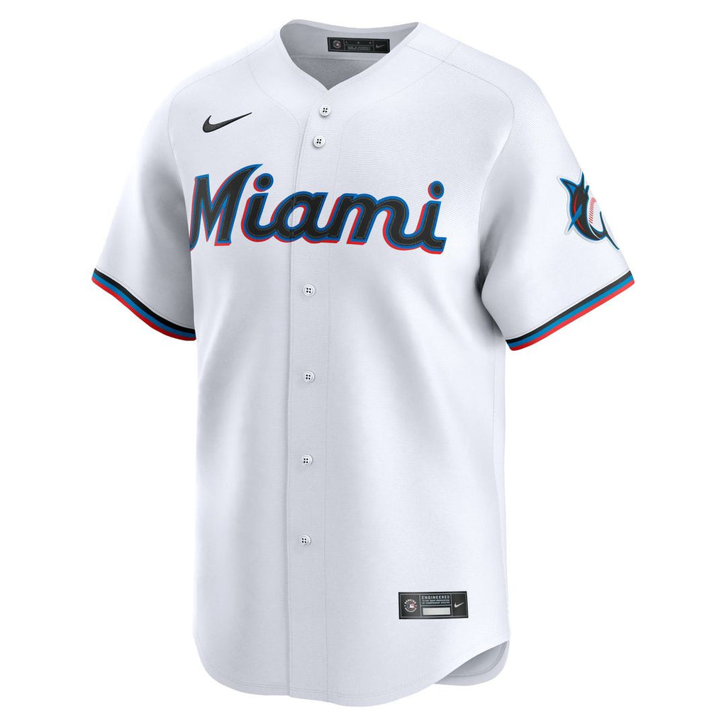 Miami Marlins Nike White Home Limited Pick-A-Player Retired Roster Jersey