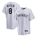 Colorado Rockies Ryan Ritter Nike White Home Replica Jersey