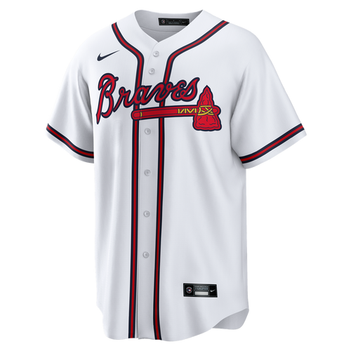 Atlanta Braves Chipper Jones Nike White Home Retired Player Replica Jersey