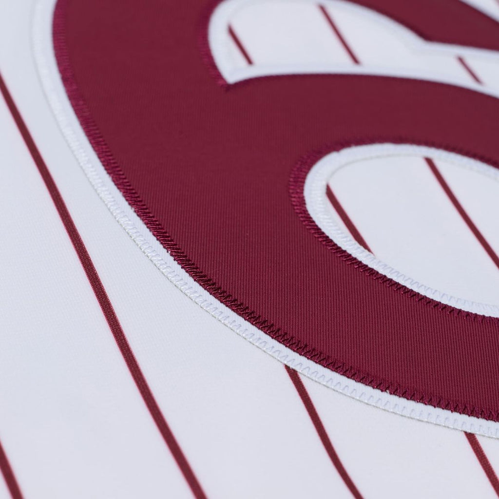 Philadelphia Phillies Jimmy Rollins Mitchell & Ness White 2003 Cooperstown Collection Authentic Jersey