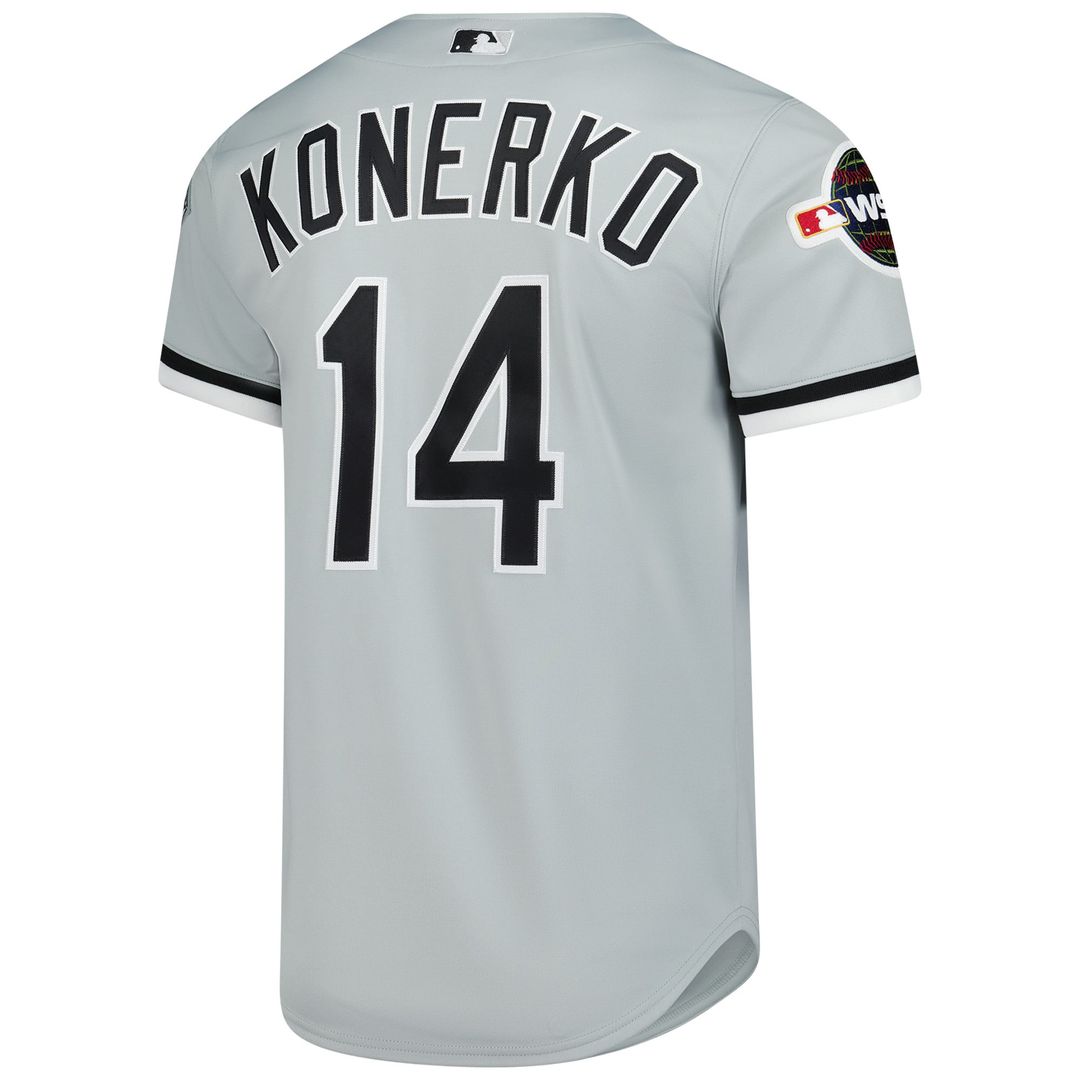 Chicago White Sox Paul Konerko Mitchell & Ness Gray 2005 Cooperstown Collection Authentic Jersey