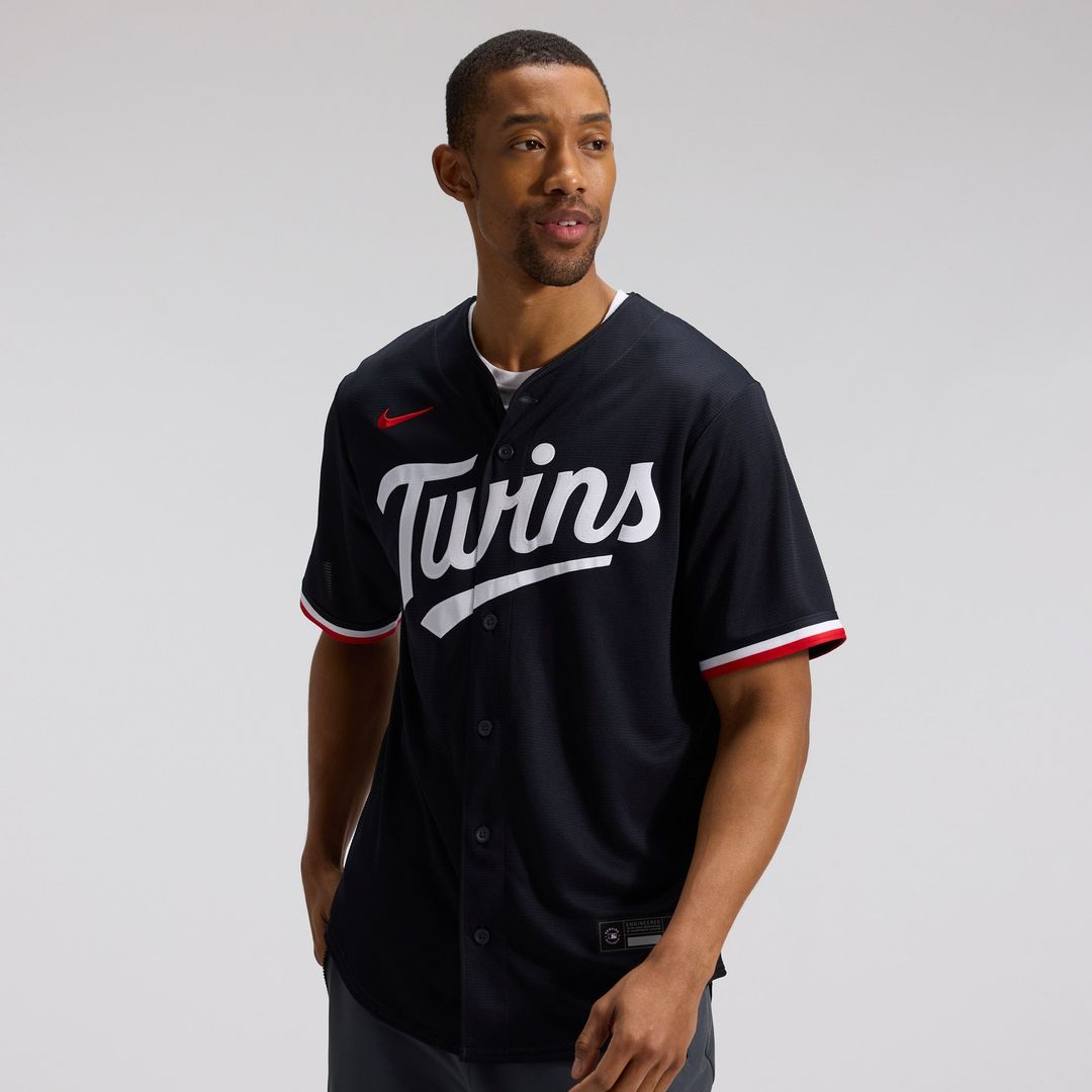 Minnesota Twins Nike Cream Alternate Replica Jersey