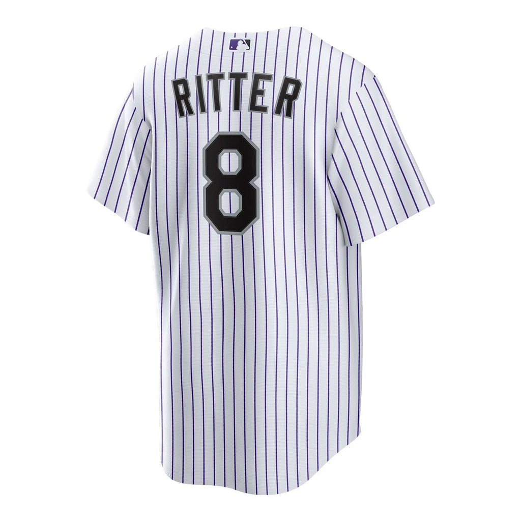 Colorado Rockies Ryan Ritter Nike White Home Replica Jersey