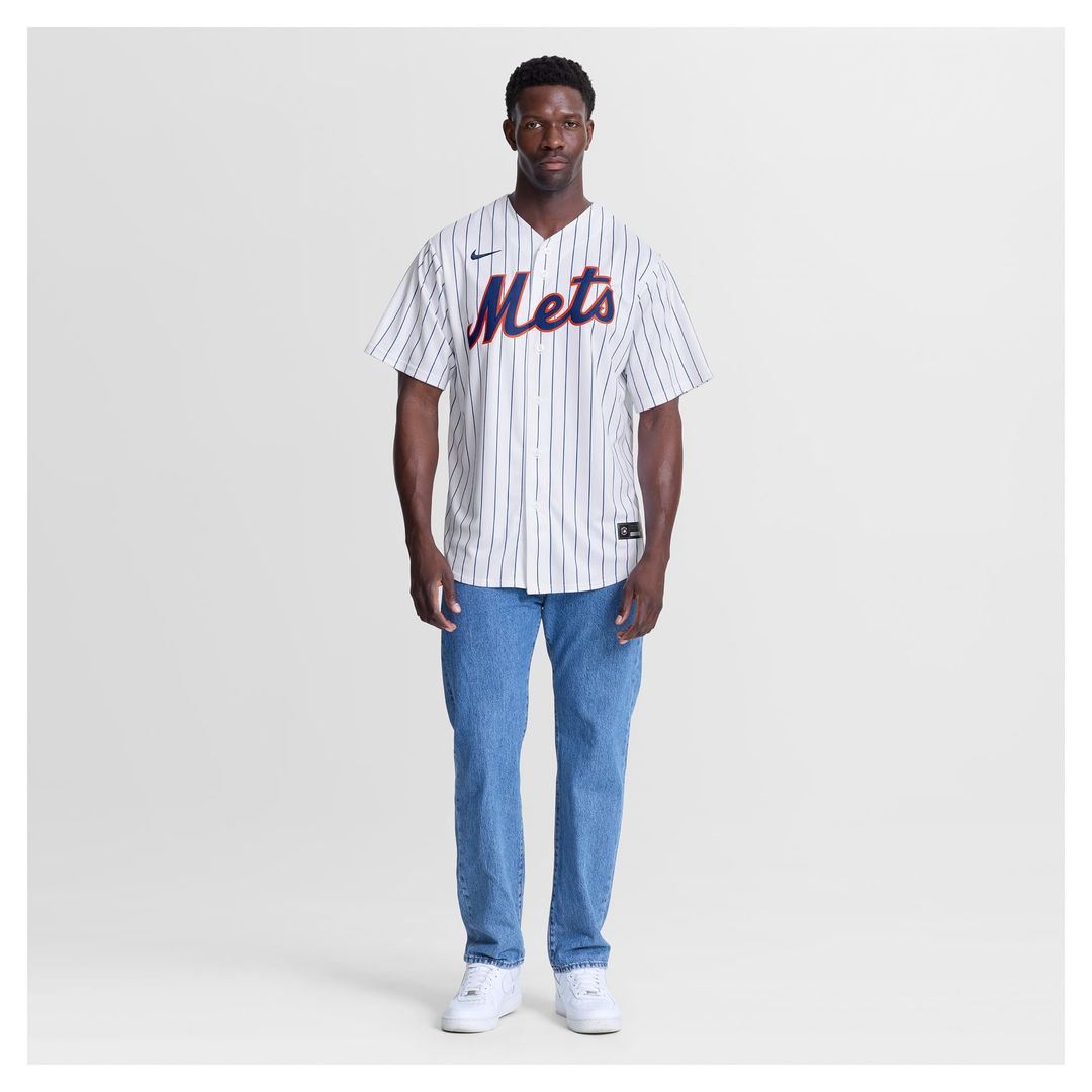 New York Mets Ronny Mauricio Nike White Home Replica Jersey