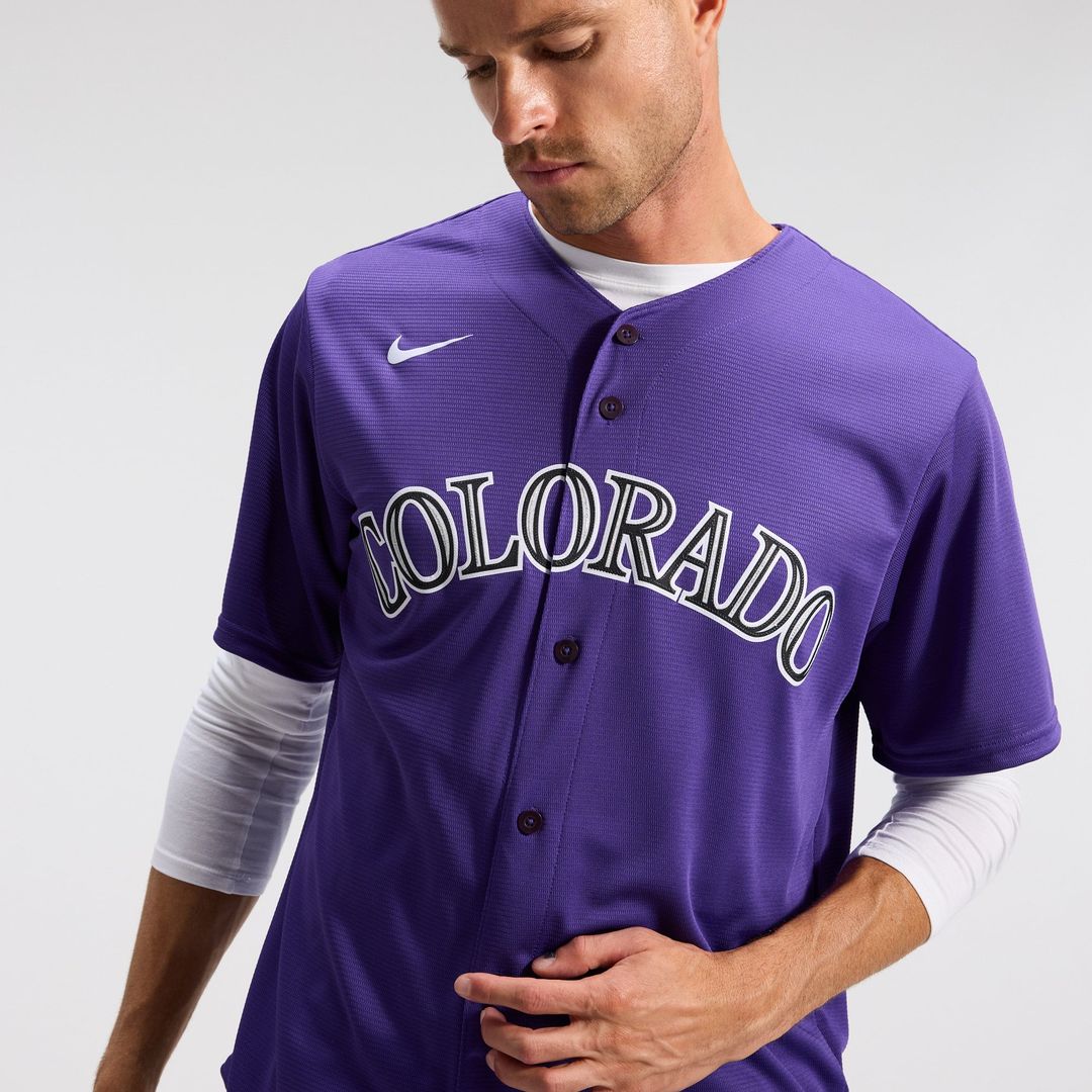 Colorado Rockies Nike White Home Replica Team Jersey