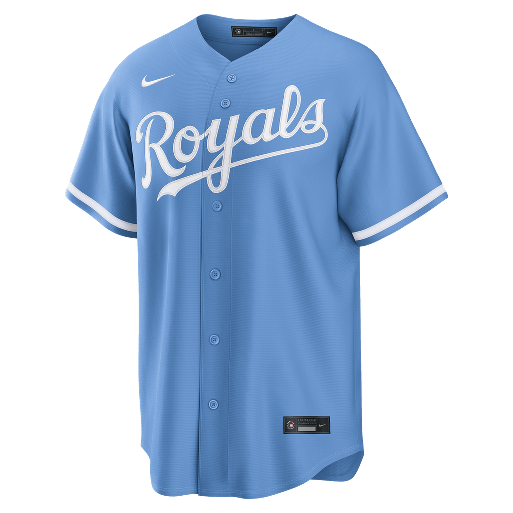 Kansas City Royals Bobby Witt Jr. Nike Light Blue Alternate Replica Jersey