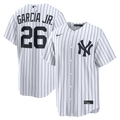 New York Yankees Luis García Jr. Nike White Home Replica Jersey