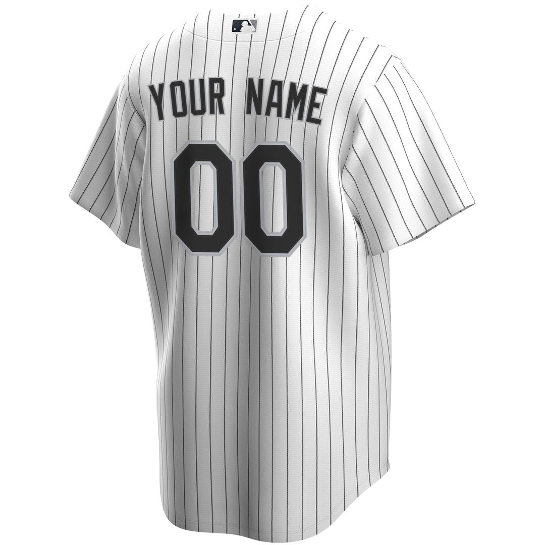 Chicago White Sox Nike White Home Replica Custom Jersey