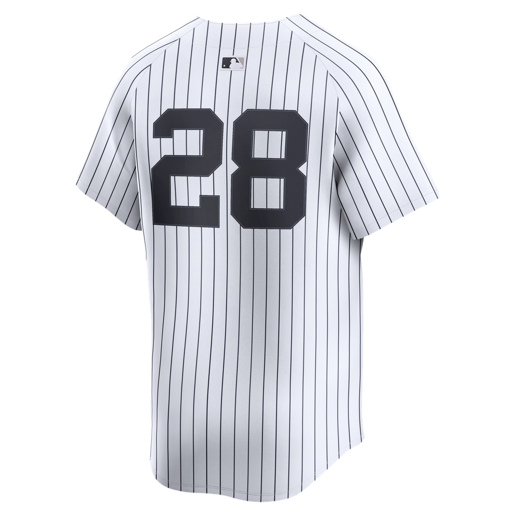 New York Yankees Austin Wells Nike White Home Limited Player Jersey
