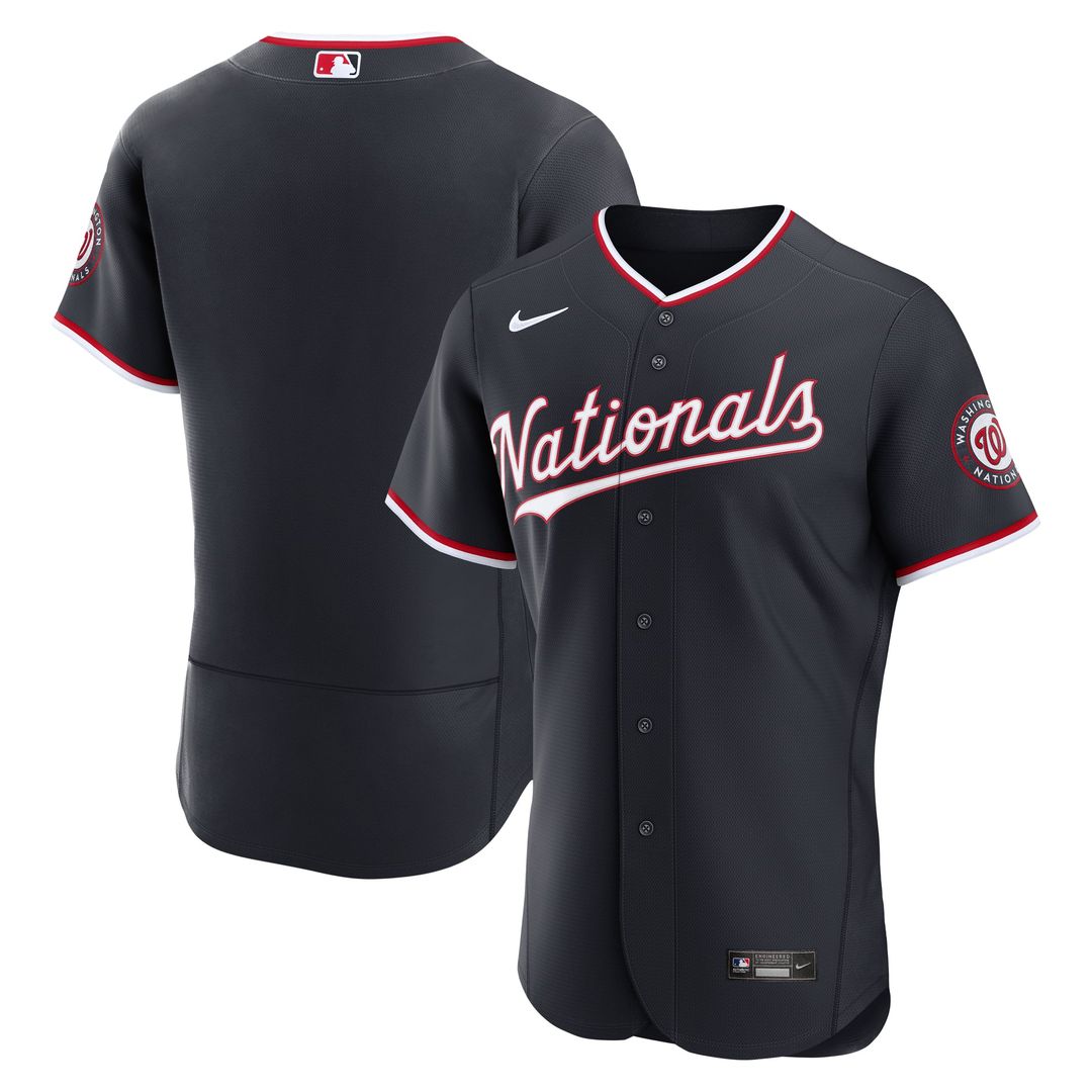 Washington Nationals Nike White Home Authentic Jersey