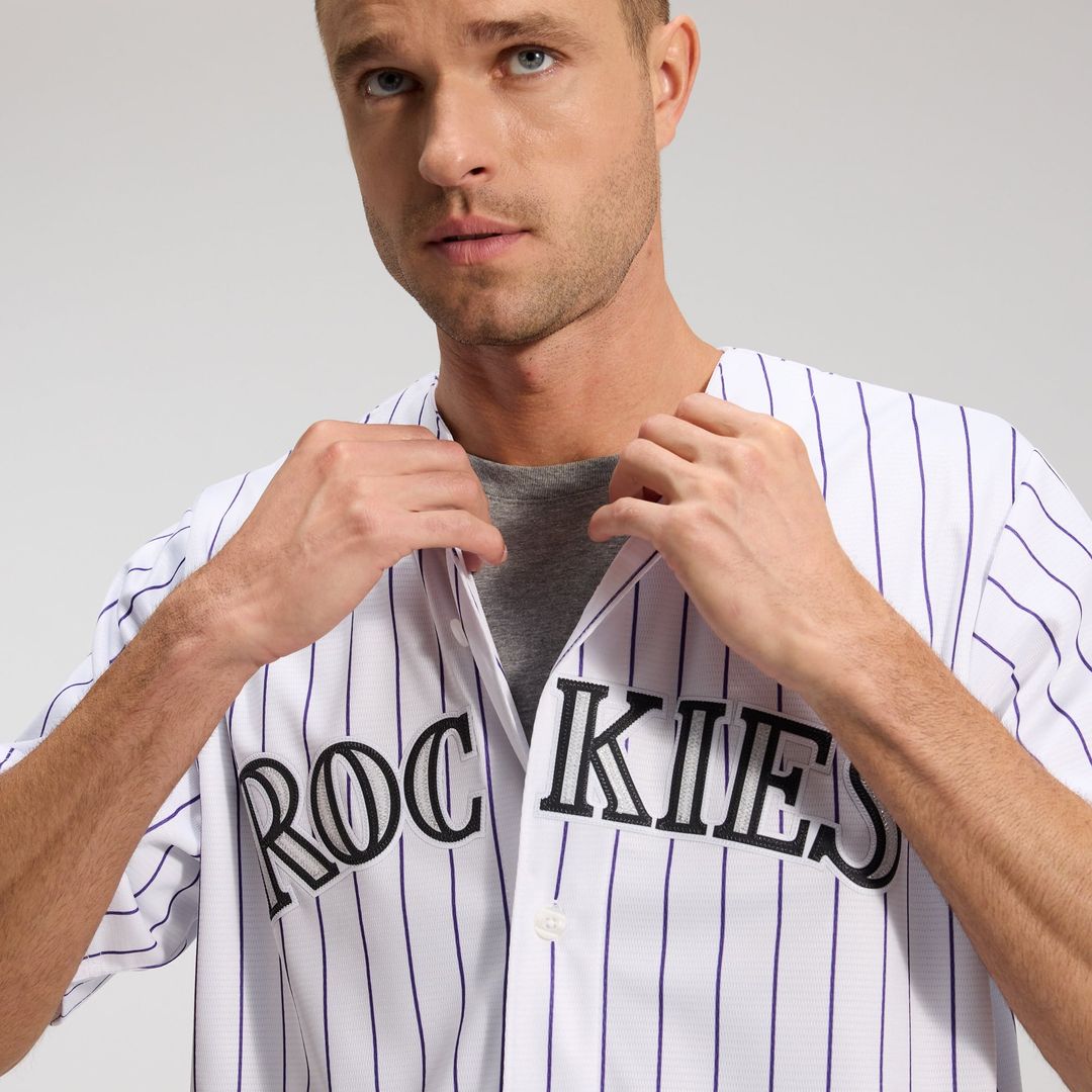 Colorado Rockies Nike White Home Replica Team Jersey