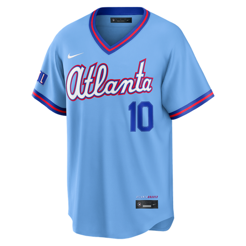 Atlanta Braves Chipper Jones Nike Powder Blue 2026 City Connect Stadium Jersey