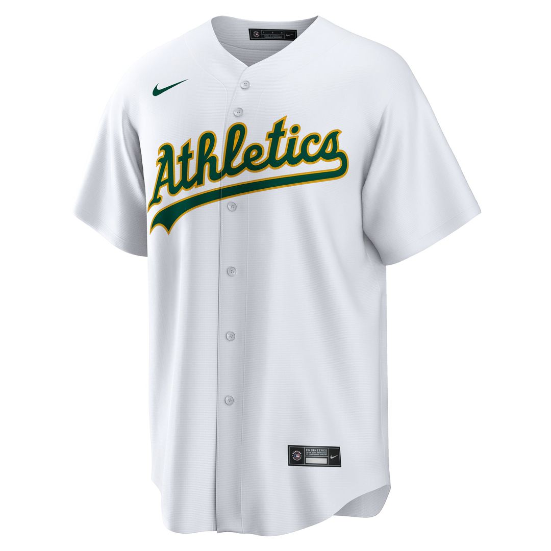 Athletics Tyler Soderstrom Nike White Home Replica Jersey