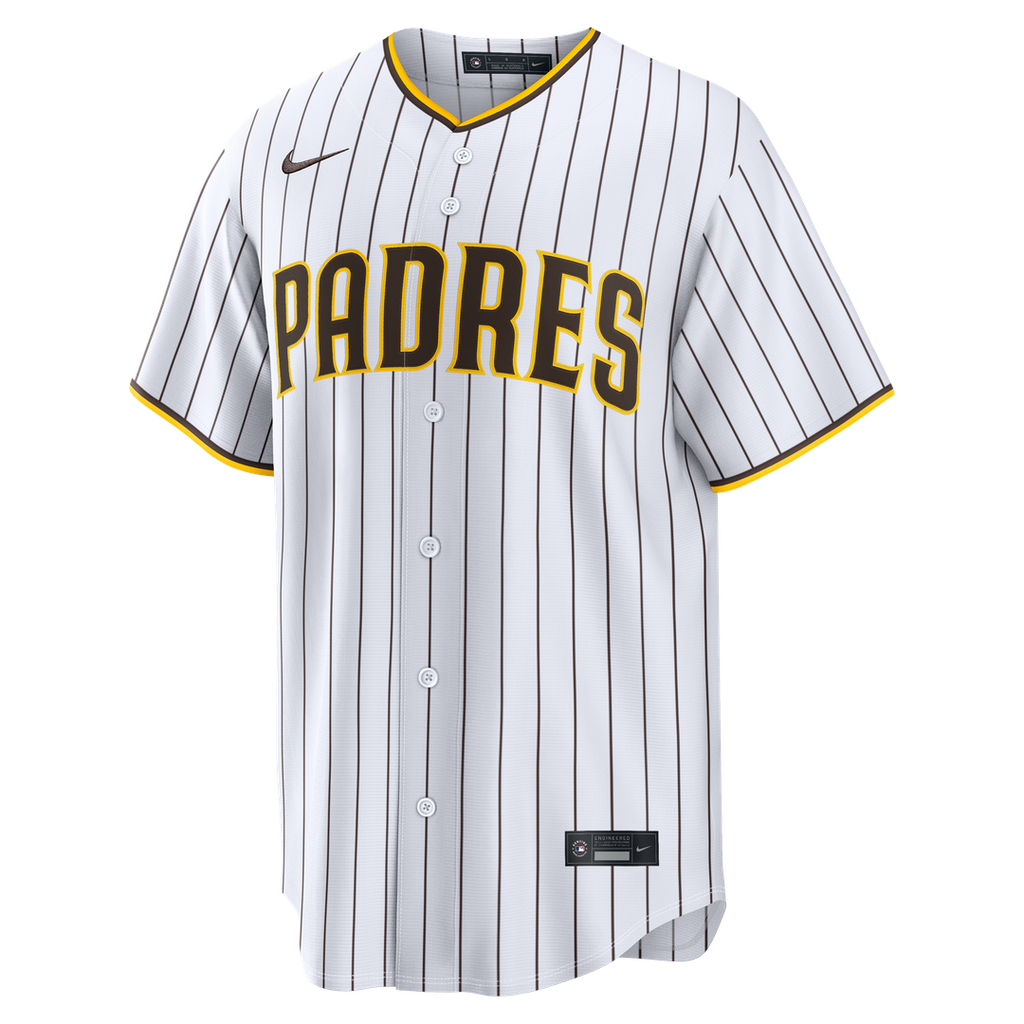 San Diego Padres Nike White Home Replica Jersey