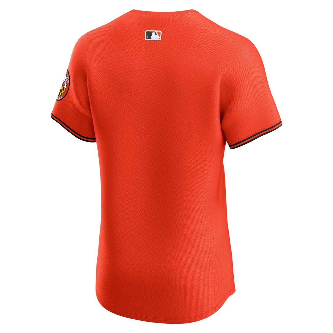 Baltimore Orioles Nike Orange Alternate Vapor Premier Elite Patch Jersey