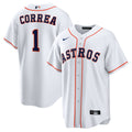 Houston Astros Carlos Correa Nike White Home Replica Jersey
