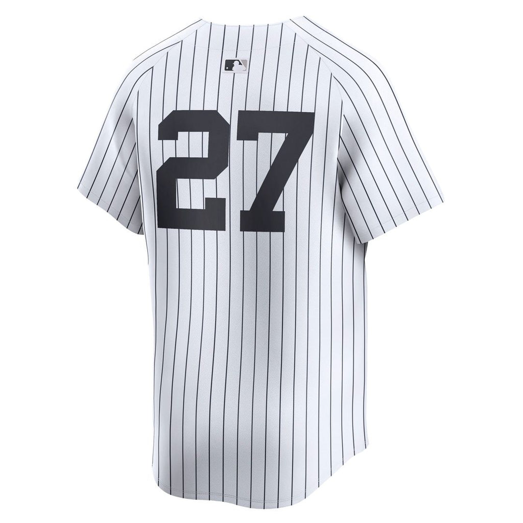 New York Yankees Giancarlo Stanton Nike White Home Limited Player Jersey