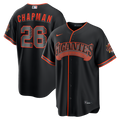San Francisco Giants Matt Chapman Nike Black Alternate Stadium Jersey