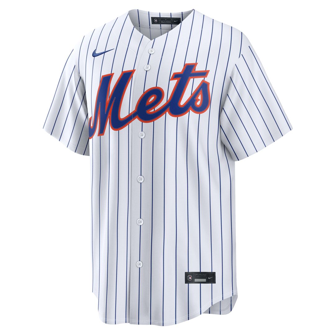 New York Mets Dedniel Núñez Nike White Home Replica Jersey
