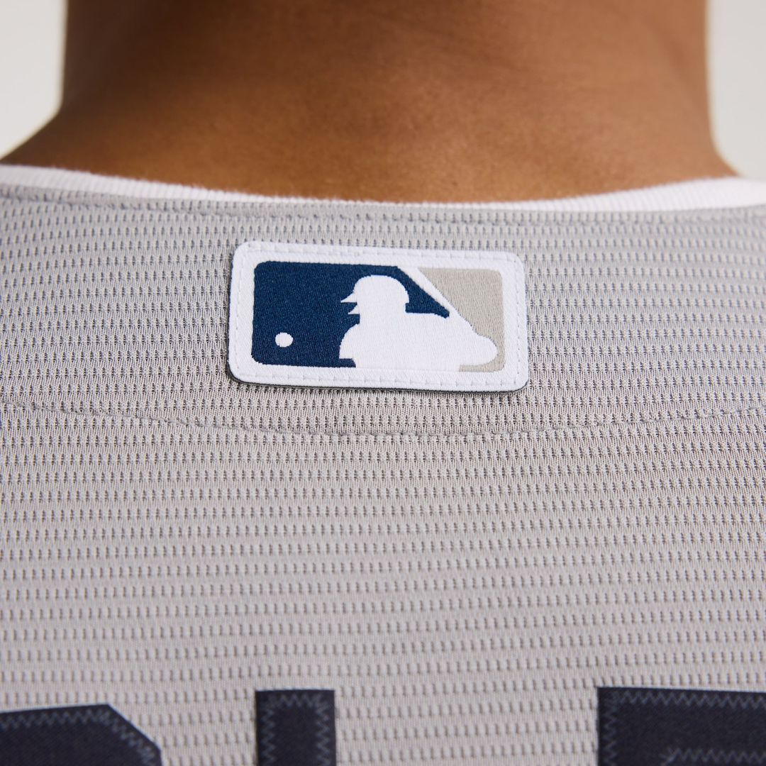 New York Yankees Anthony Volpe Nike Gray Road Replica Jersey