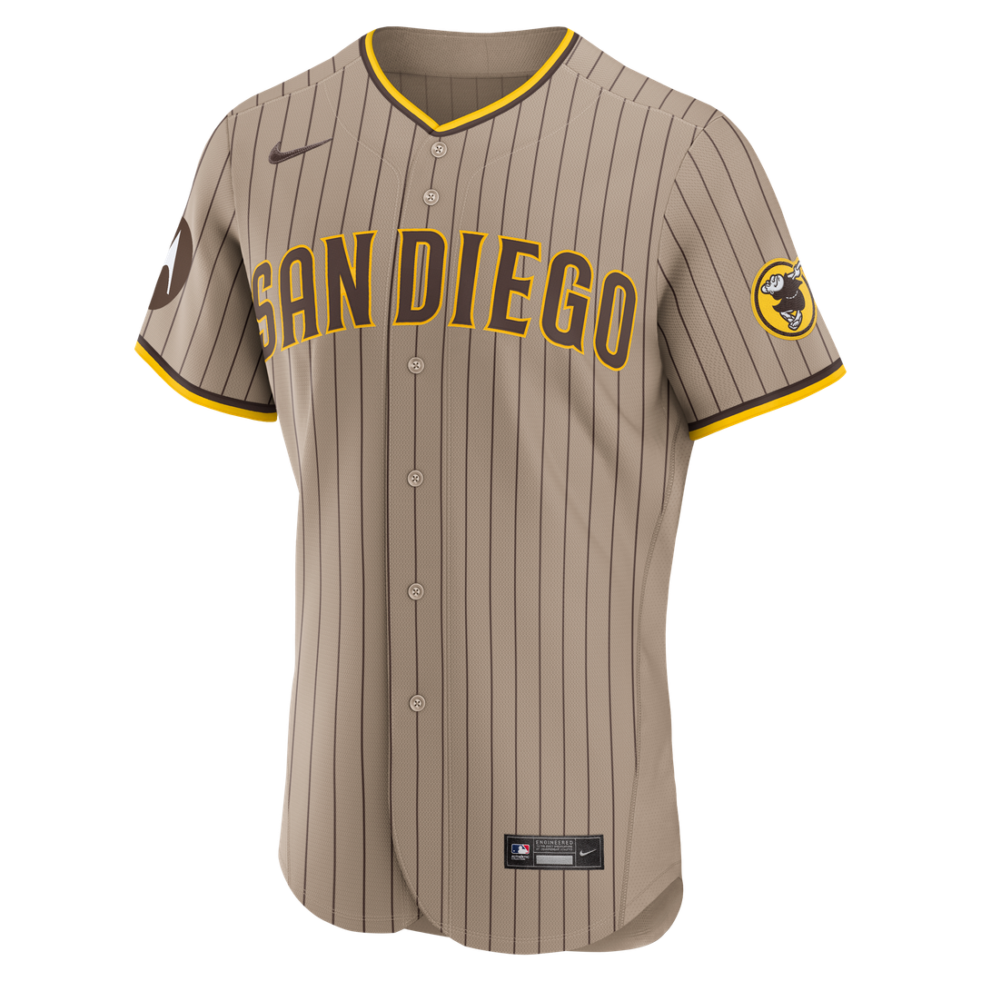 San Diego Padres Fernando Tatis Jr. Nike White Home Authentic Sponsor Patch Jersey